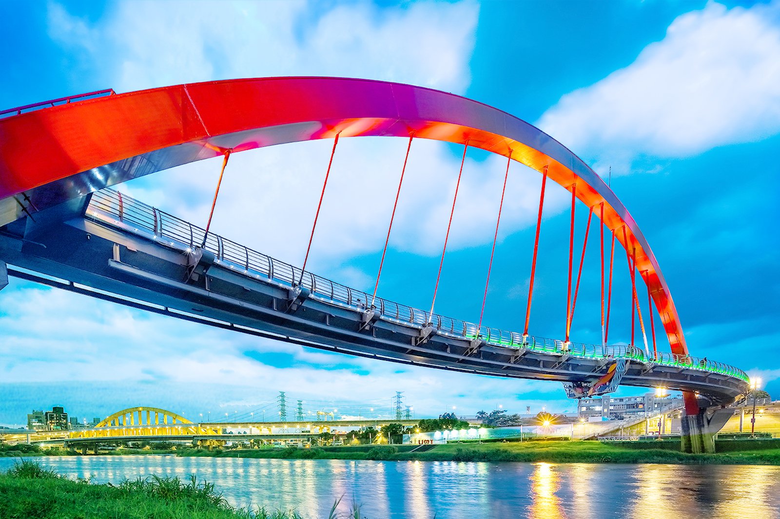 Rainbow Bridge and 2024 Taipei Water Dance Festival